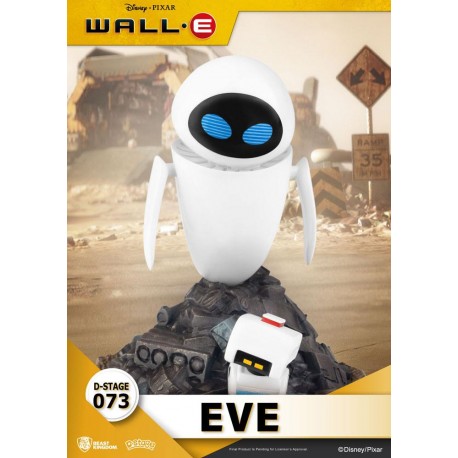 BEAST KINGDOM - DISNEY  WALL-E - EVE DIORAMA PVC
