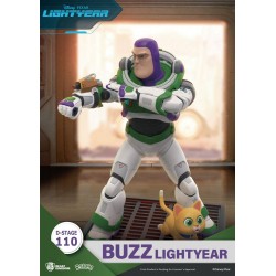 BEAST KINGDOM - LIGHTYEAR - BUZZ L'ECLAIR DIORAMA PVC