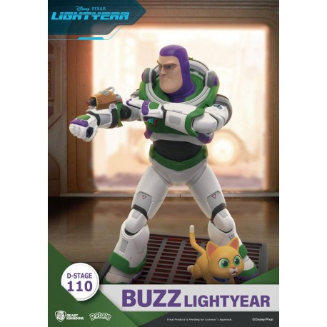 BEAST KINGDOM - LIGHTYEAR - BUZZ L'ECLAIR DIORAMA PVC